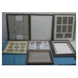 Seven Assorted Picture Frames Observed Wear