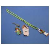 N/A Style Beaded Necklace, Medicine Pouch & More