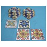 Thirteen Assorted Talavera Style Tiles See Info