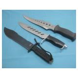 3 Hunting Knives Chipaway Cutlery, Sheffield See