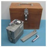 Radiacmeter IM-154/PDR-54 In Wood Case Untested