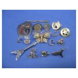 Miscellaneous Jewelry-Seven Pieces Sterling Silver