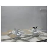 Two Ceiling Fan Fixtures See Info