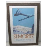 St. Mortiz Engadine-6000ft Framed Poster See Info