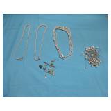 Three Faux Pearl Necklaces & More See Info