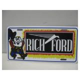 Rich Ford Vanity Plate