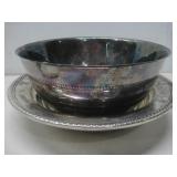 Vtg Silver Plated Dishes See Info