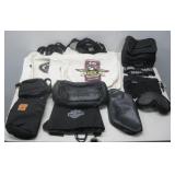 3 Harley-Davidson Tool Carriers, Goggles See Info