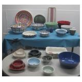 Assorted Mixing & Serving Bowls See Info