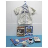 Vtg Little Leauge Mets Jersey, Pennant,Mugs & More