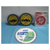 Four Saw Blades