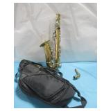 Vtg Ida Maria Grassi Saxophone W/Case See Info