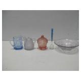 Assorted Vtg Pressed Glassware See Info
