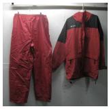 Columbia Sportswear Company Raincoat & Pants Sz L