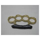 Goldtone Five Finger Ring See Info