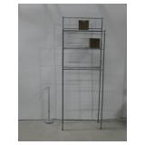 Metal Over Toilet Shelf  Toilet Paper Holder See