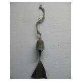 Vtg Paolo Soleri Bronze Wind Chime 22'