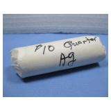 Roll 1964 Washington Quarters 90% Silver