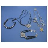 Assorted Fashion Jewelry, Charm Bracelet