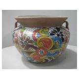 Multicolored Talavera Planter Pot 16' x 14'