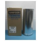 Simspon Dura-Vent Stove Pipe 6' x 24'