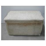 Vtg Wicker Chest 34.5' x 20.5' x 20' See Info