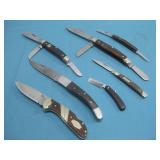 Assorted Pocket Knives See Info