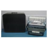 Melody Manor Piano Accordion & Case 19.5' x 17'