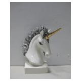 1980s Ceramic Unicorn 12' Tall