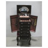Jewelry Box Sterling Silver Observed W/Large See