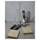 Assorted Baseball Equipment See Info
