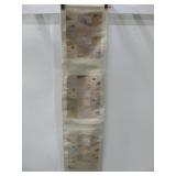 Vtg Woven Tapestry /Table Runner 5' x 15'