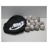 NIKE Backpack W/Multiple Baseballs