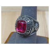Nickel & Chromium US Marines Ring