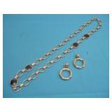 Vtg Art Deco Monet Goldtone Jewelry See Info