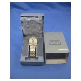 Vtg Pulsar Gold Tone Wristwatch See Info