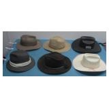 Six Assorted Western Hats Summit & More See Info