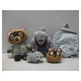 Assorted Animal Crossing Plush Animals See Info