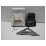 Husky & Leather Tool Pouch W/7' Speed Square