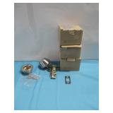Three Dead Bolt Locks