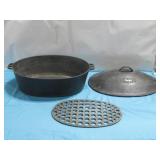 Vtg Wagner Ware Cast Iron No. 9 Drip Drop See Info