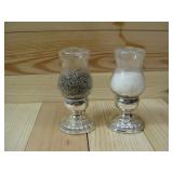 Silver Weighted Salt & Pepper Shakers