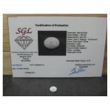 SGL Natural Opal 2cts W/ COA See Info