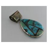 S.S Vtg Navajo Robert Johnson Hallmarked See Info;