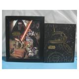 (2) Star Wars Wall Decorations See Info