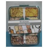 Brookstone 8-Compartment Divided Serving Tray