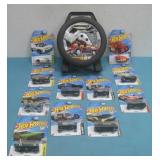 Assorted Hot Wheels W/ Matchbox Carrying Case