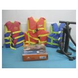 Ozark Trail Rapid Rider I, Colman Air Pump, See