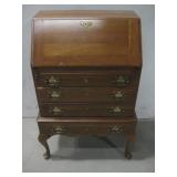 Vtg Taylor Jamestown Cherry Wood  Slant See Info