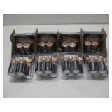 8-Packs Of 4 Duracell ' D ' Batteries